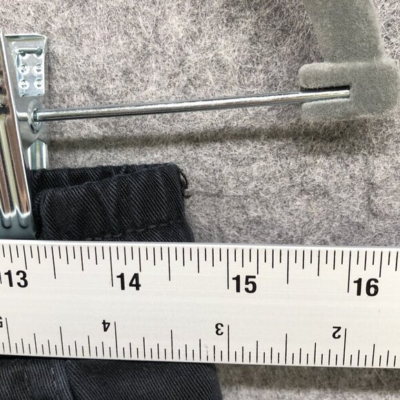 New Look Cargo Jogger Pants Mens Small S Black Pull On Canvas Gorpcore Utility - Picture 3 of 7